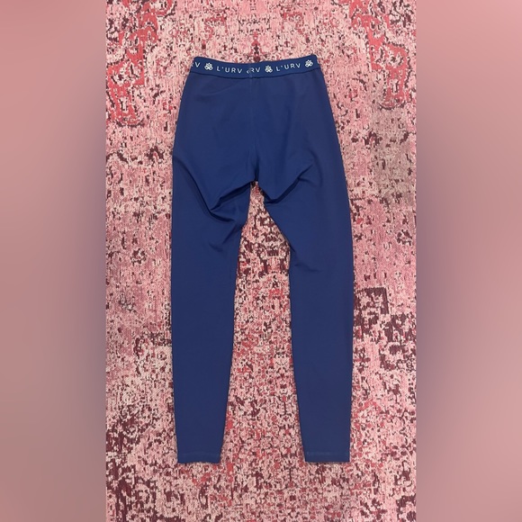 L’URV Dark Blue Luxury Activewear/Athleisure Leggings, Size: Small - Picture 4 of 4